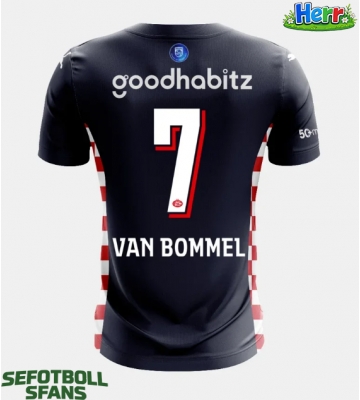 PSV Eindhoven Ruben van Bommel #7 Bortatröja 2025-26 Kortärmad